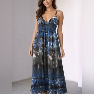 She's Cool Sleeveless Maxi Dress Spaghetti Straps